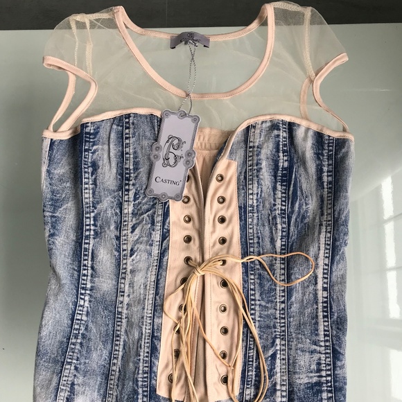 Denim Top - Picture 1 of 5